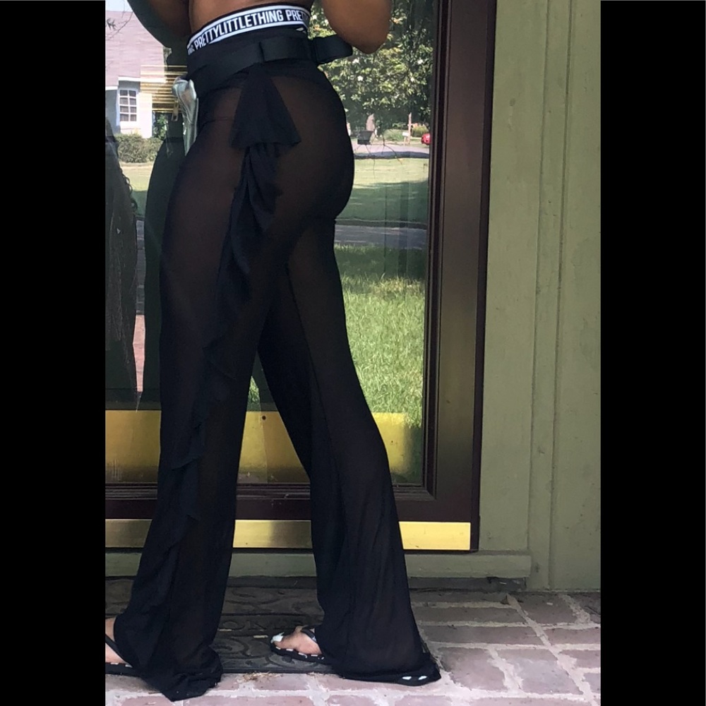 Beach pants black